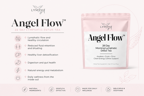 ANGEL FLOW™ Morning Lymphatic Detox Tea - 28 Day Daily Ritual