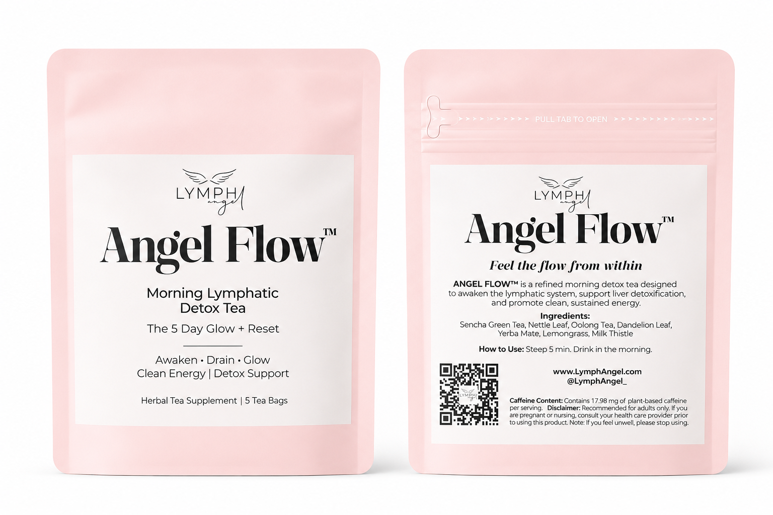 Morning Lymphatic Detox Tea - The 5 Day Glow + Reset