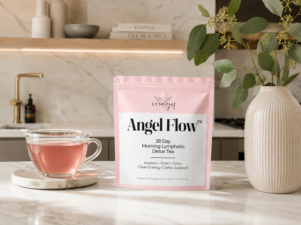 ANGEL FLOW™ Morning Lymphatic Detox Tea - 28 Day Daily Ritual