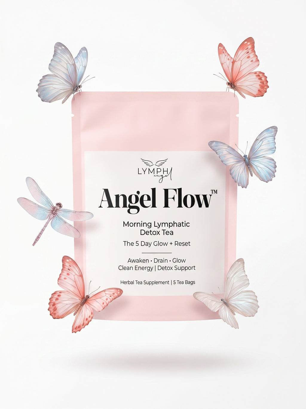 Morning Lymphatic Detox Tea - The 5 Day Glow + Reset