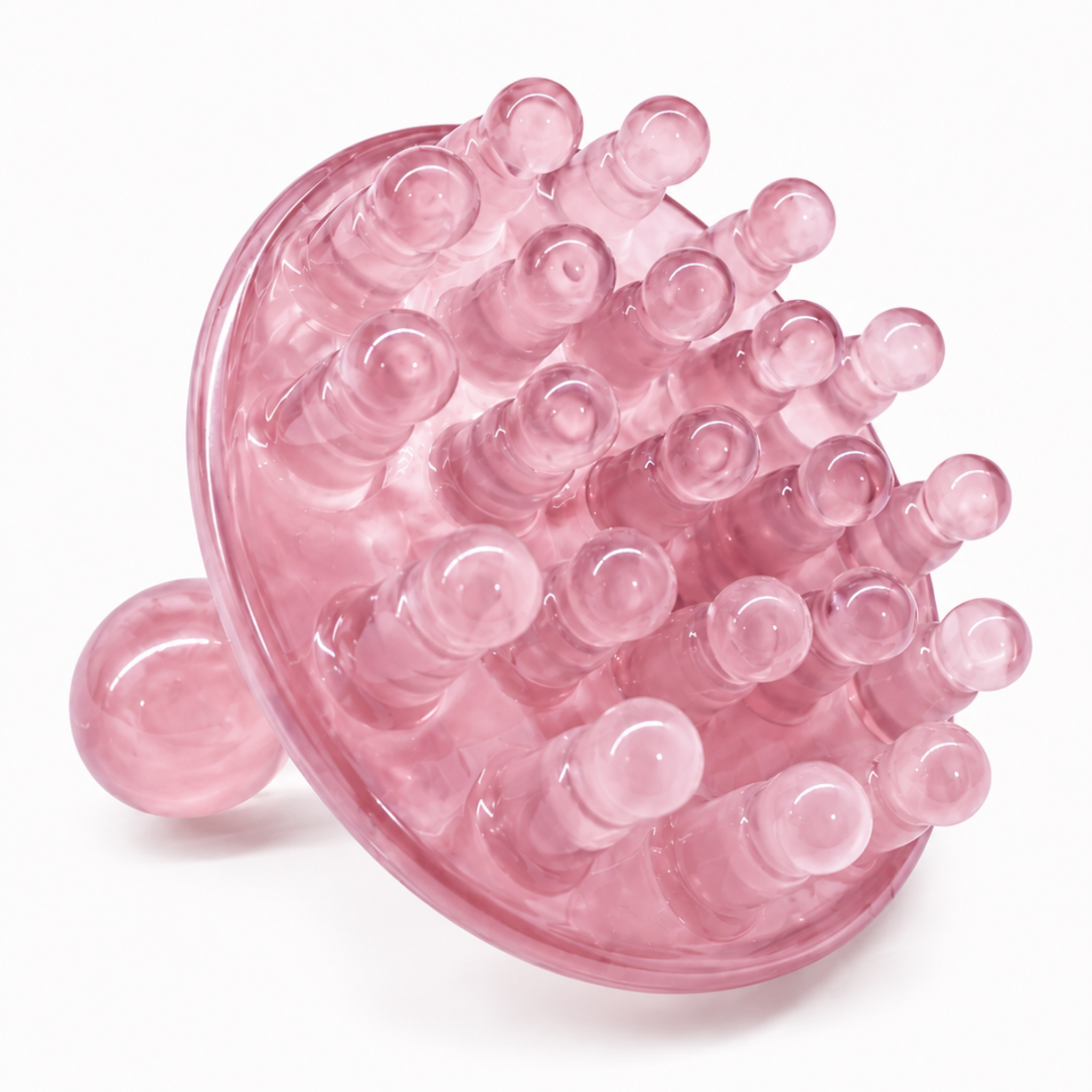 Waterproof cellulite massage brush